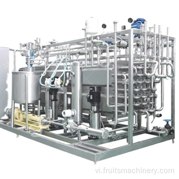 Máy khử trùng ống UHT cho dây chuyền sản xuất nước ép sữa